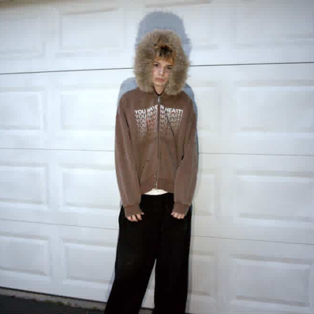 “Heartless” Fur Zip-Up