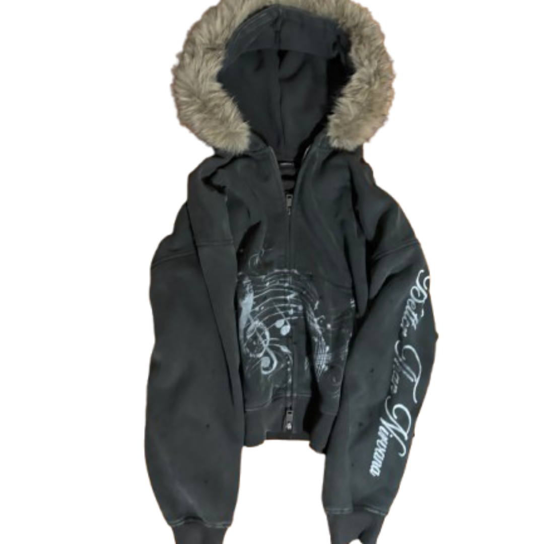 "Nirvana" Fur Zip-Up